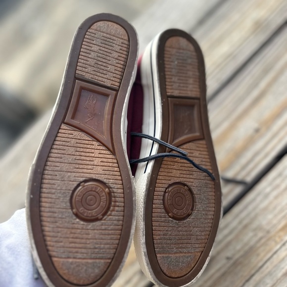 Polo Ralph Lauren VAUGHN Canvas Casual Fashion Low Top Sneaker for Men Size 9 - Picture 5 of 6